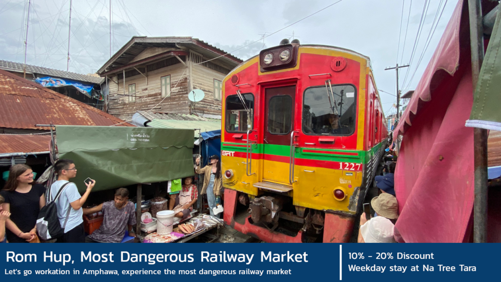 Things to do outside Bangkok: Highlights of Maeklong Railway Market