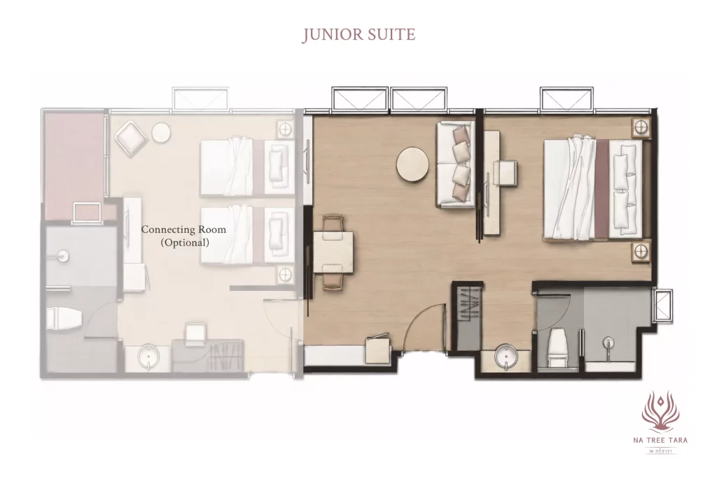 Junior Suite - Room Plan